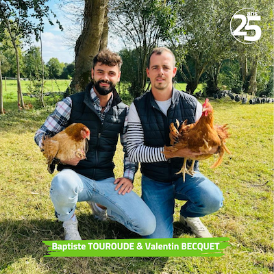 Baptiste TOUROUDE et Valentin BECQUET