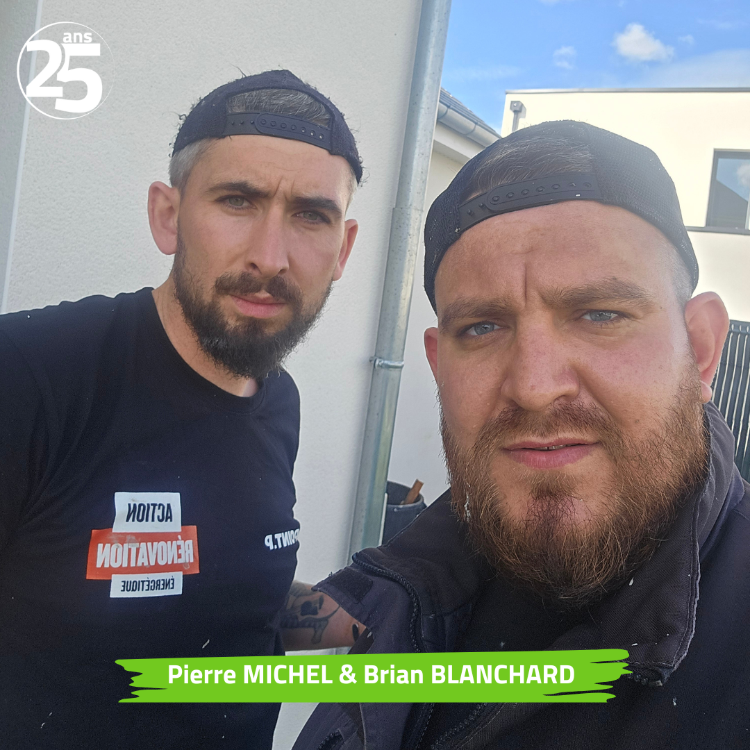 Pierre Michel et Brian Blanchard